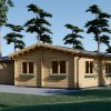 Wooden cabin with garage Berta 105 m²