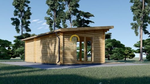 Wooden cabin MAJA (44 mm), 7.5x4 m, 30 m²