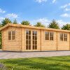 ELEONORA 44 mm Wooden Garden House – 6.6 × 3 m