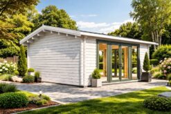 Wooden cabin MIA (44 mm), 5.5×5.5 m, 30 m²