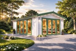 Wooden cabin MIA (44 mm), 5.5×5.5 m, 30 m²