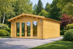 Wooden cabin MIA (44 mm), 5.5×5.5 m, 30 m²