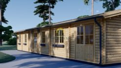 Wooden house BRIGHTON (66 mm), 90 m²