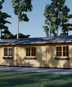Wooden house BRIGHTON (66 mm), 90 m²