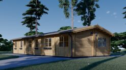 Wooden house BRIGHTON (66 mm), 90 m²