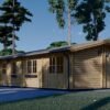 Wooden house BRIGHTON (66 mm), 90 m²