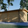 Wooden shed STRONGHOLD (44 mm), 3x6 m
