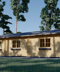 Wooden house AVON (66 mm), 6x15 m, 90 m²
