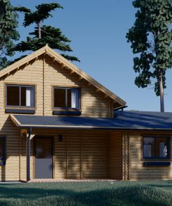 Wooden house DARLA (44+44 mm), 180 m²