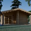 Wooden house LINCOLN (66 mm), 72 m²