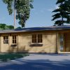 Wooden house LINCOLN (66 mm), 72 m²