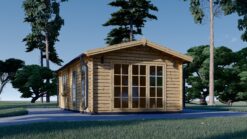 Wooden house MAX (44 mm), 4.2x7.5 m, 32 m²