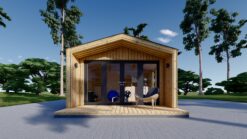 Garden Shed PIA (34 mm + 19 mm wooden cladding), 12 m²
