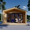 Garden Shed PIA (34 mm + 19 mm wooden cladding), 12 m²