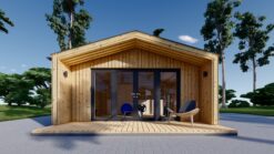Garden cabin PIA (34 mm + 19 mm wooden cladding), 20 m²