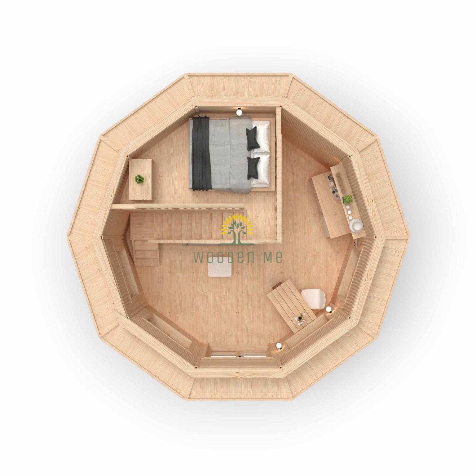 Loft cabin 25.0 m²