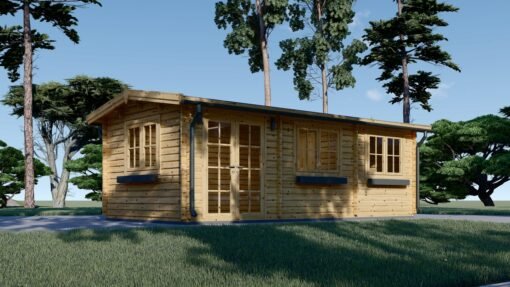 NORA Garden House (44 mm), 24 m²