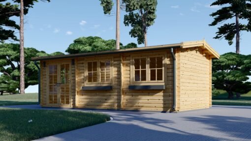 NORA Garden House (44 mm), 24 m²