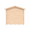 Garden shed Erna 2,5 x 3,4m, 28 mm right