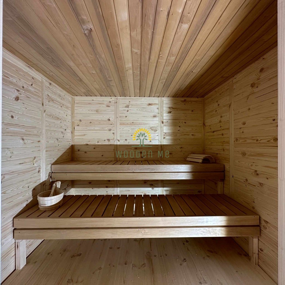 Eco sauna 2.4 m x 2.4 m