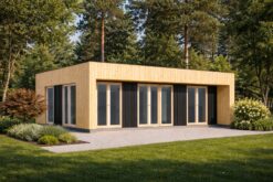Tiny house KAYA 1 (44 mm + wood cladding), 48 m²