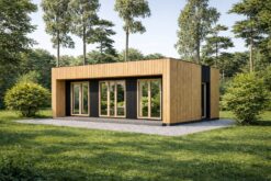 Tiny house KAYA 1 (44 mm + wood cladding), 48 m²