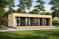 Tiny House KAYA 2 (44 mm + wood cladding), 64 m²