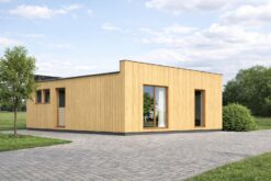 Tiny house KAYA 1 (44 mm + wood cladding), 48 m²