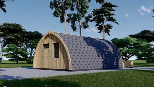 Garden Cabin BRETA (44 mm), 4×6 m, 24 m²