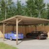 Modern Carport 6 x 6 m