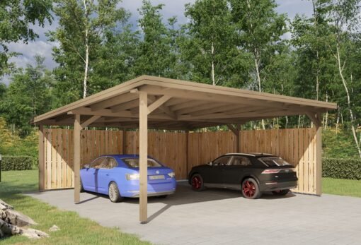 Modern Carport 6 x 6 m