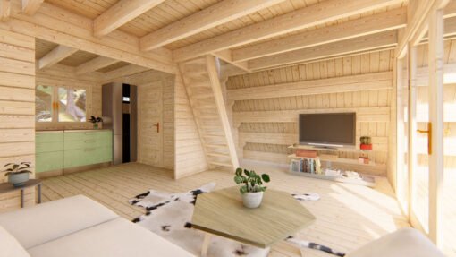 A-frame Moose 52 m²