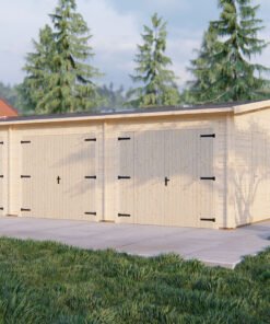 Triple Garage 6m x 9m