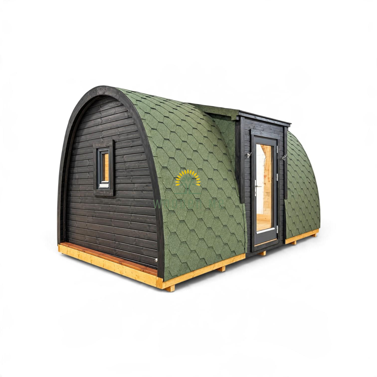 Insulated Camping Pod with Side Entry – 3.25 × 5.9 m