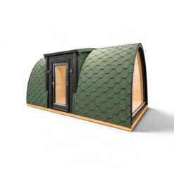 Insulated Camping Pod with Side Entry – 3.25 × 5.9 m