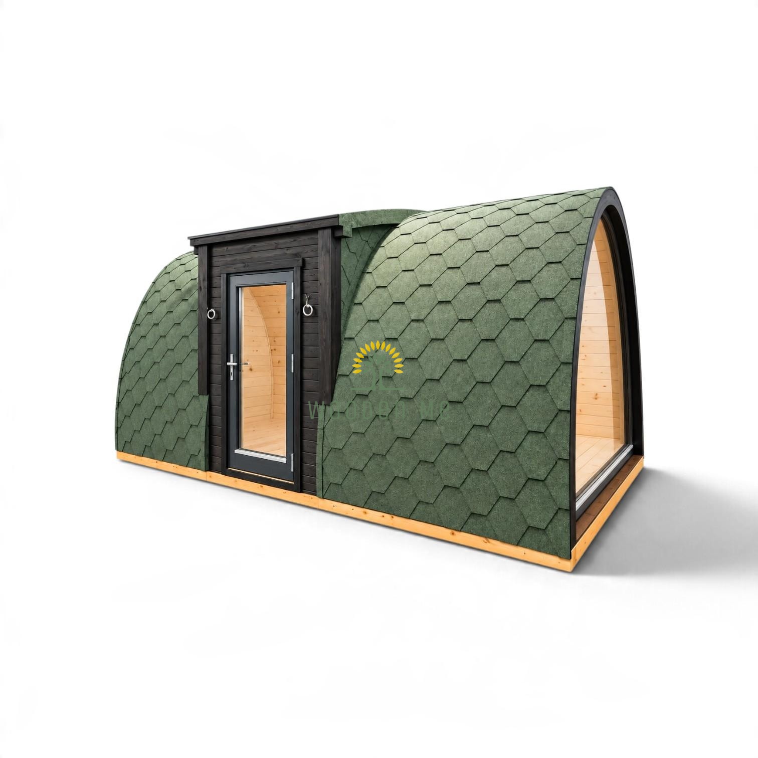Insulated Camping Pod with Side Entry – 3.25 × 5.9 m