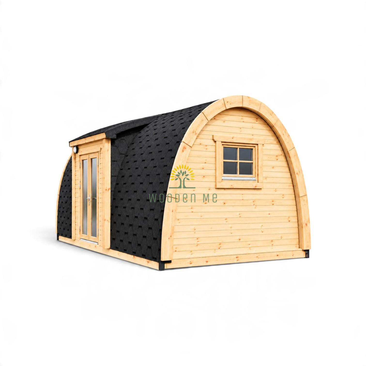 Insulated Camping Pod with Side Entry – 3.25 × 5.9 m