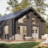 Insulated tiny house Aurea 5.96 × 7.60 m