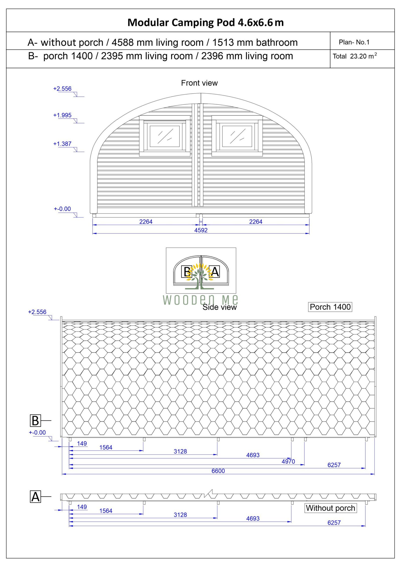 Modular Camping Pod Foundation Plan