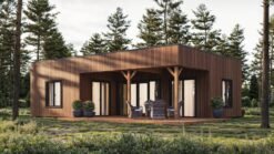 Insulated Modern House Luni 7.14 × 10.14 m