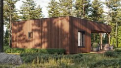 Insulated Modern House Luni 7.14 × 10.14 m