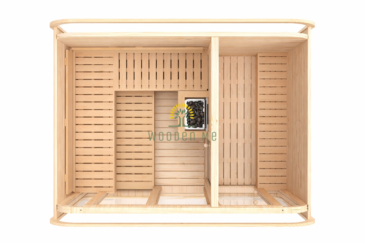 L-veida (pieejams tikai ar elektrisko krāsni)