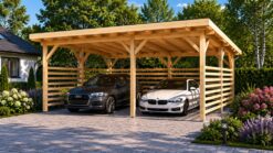 Double Carport-Mars 30 m²
