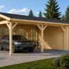 Double Carport + Storage 44 mm | 5.7 × 7.9 m